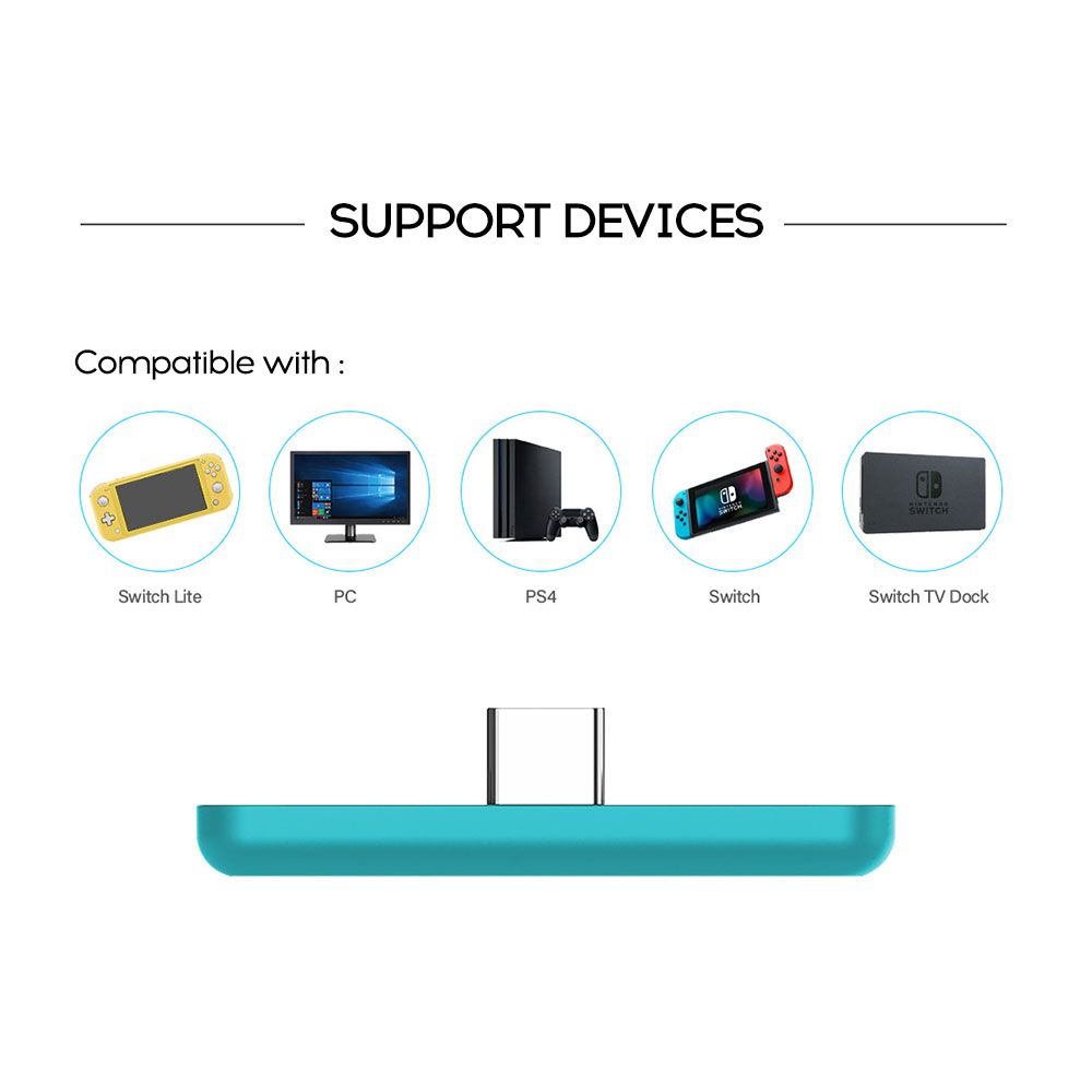 Gulikit NS07 PRO Receiver BT Audio Adapter Compatible With