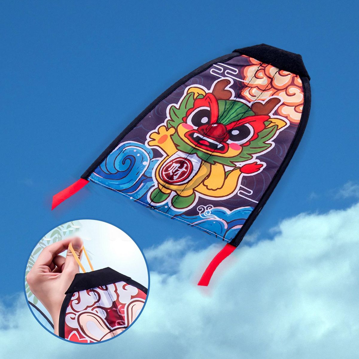Mini Kite For Kids Portable Kids Outdoor Sport Toy Kirin