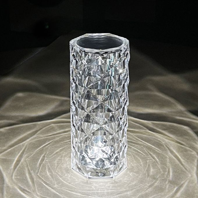 Crystal Lamp Touch Table Bedside Lamps Light Fixture 16 Colours LED Atmosphere Room Decor Christmas Room Decoration Home Lights