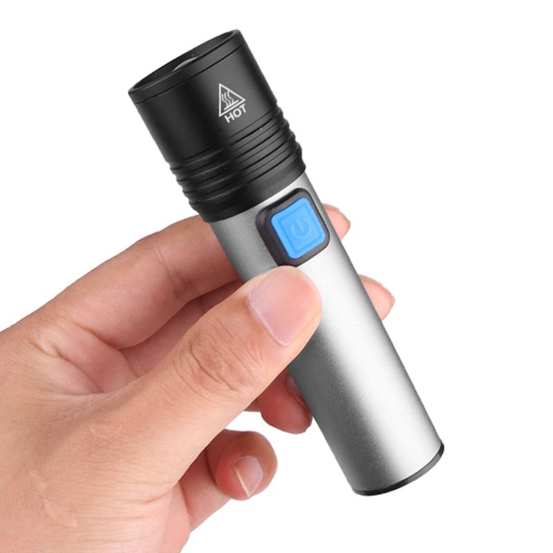 Led Flashlight LED Light USB Rechargeable Small Scout Torch