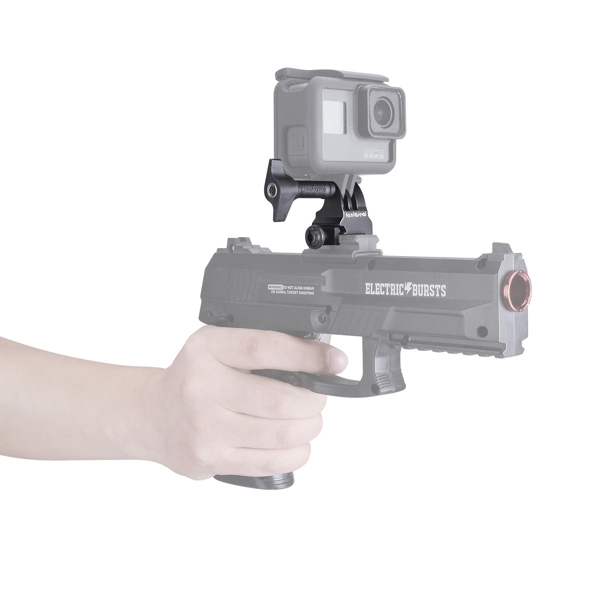 Gun Rail Mount Kit Aluminum Gun Rail Adapter Picatinny Nerf