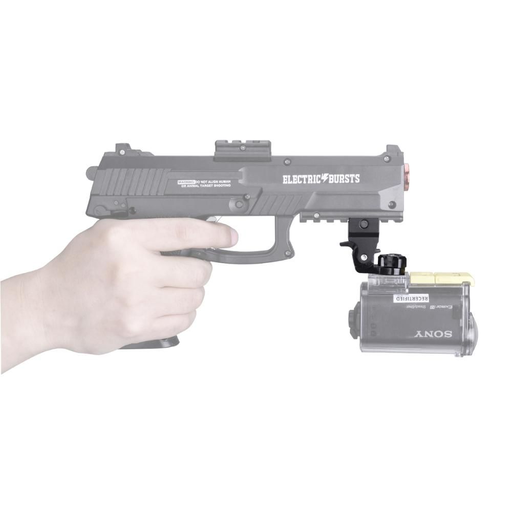 Gun Rail Mount Kit Aluminum Gun Rail Adapter Picatinny Nerf