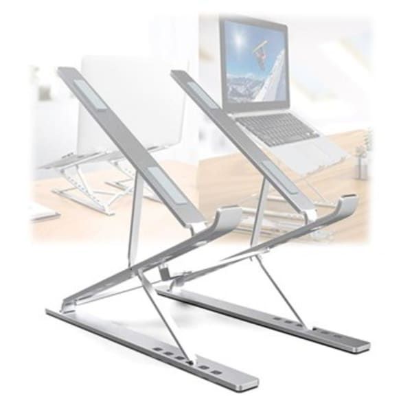 N8 Multifunction Foldable Laptop Stand Up To 17.3" Alloy Aluminum For Macbook,Tablets,Notebook Stand(Double Layer).