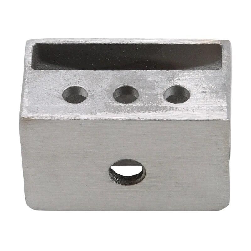 Stainless Steel Glass Clamp Glass Shelf Holder Glass Clamps Support Bracket Office Desk Glass Screen Folder Clip Home Supplies