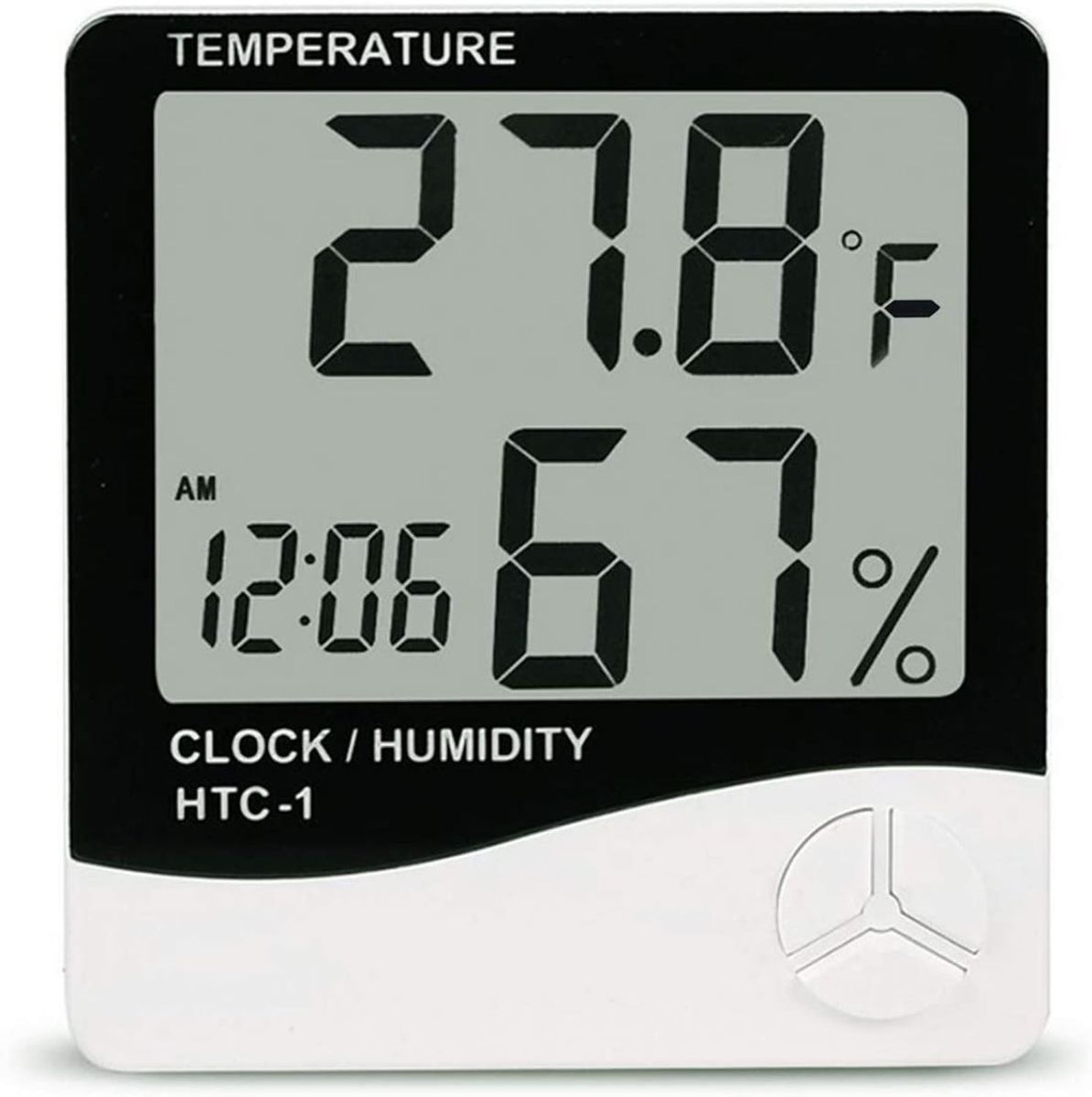 HTC-1 Digital LCD Electronic Alarm Clock Hygrometer