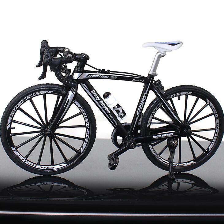 Cute Mini 1:10 Model Alloy Bicycle Diecast Metal Racing Finger Mountain Bike  Adult Collection Children Gifts Toys
