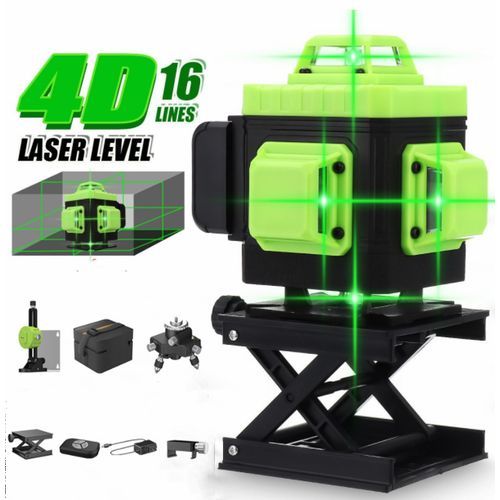 16 Lines Self-Leveling Green 3D Laser Level