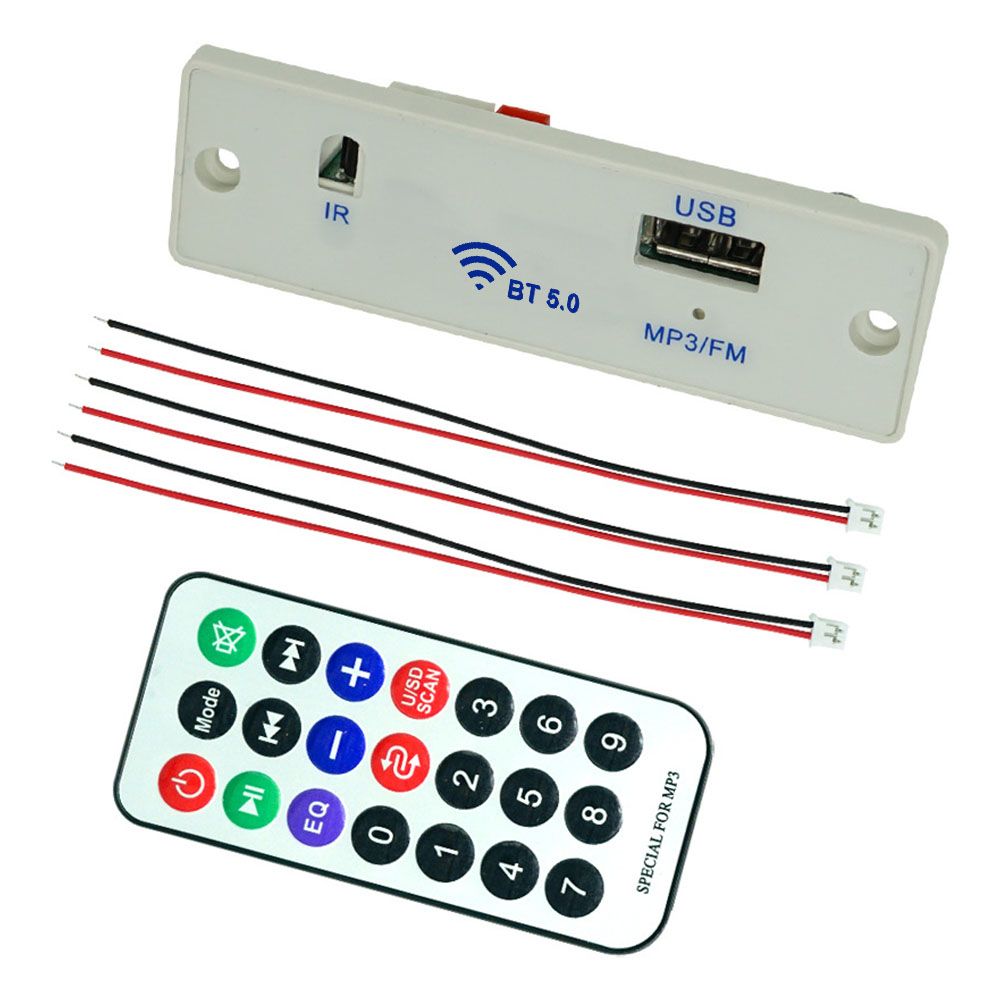 Audio Decoder Board USB Support Wireless MP3 Decoder Board With Remote Control