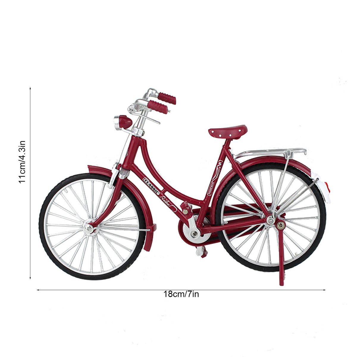 Finger Bike Classical Mini Bike Toy For Kids Adults Decorative Shelf Decor Mini Bike For Bedroom Living Room Bathroom