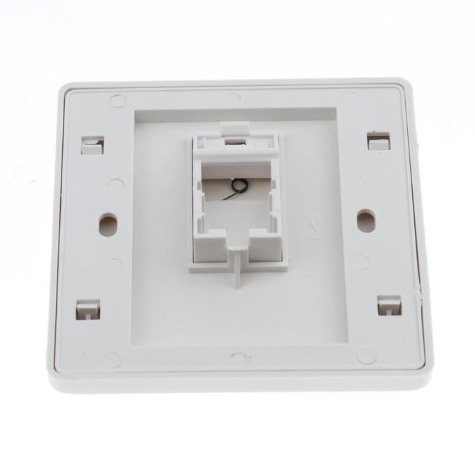 1 Port Wall Outlet Face Plate 1 Way /RJ11 Network Ethernet   Keystone