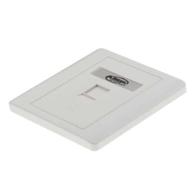1 Port Wall Outlet Face Plate 1 Way /RJ11 Network Ethernet   Keystone
