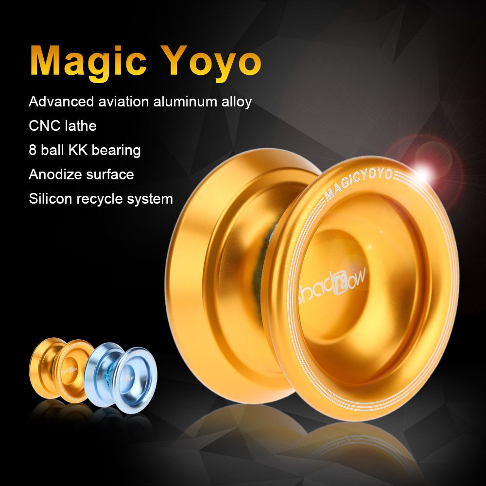 Professional Magic Yoyo T8 Aluminum Alloy Metal Yoyo 8 Ball
