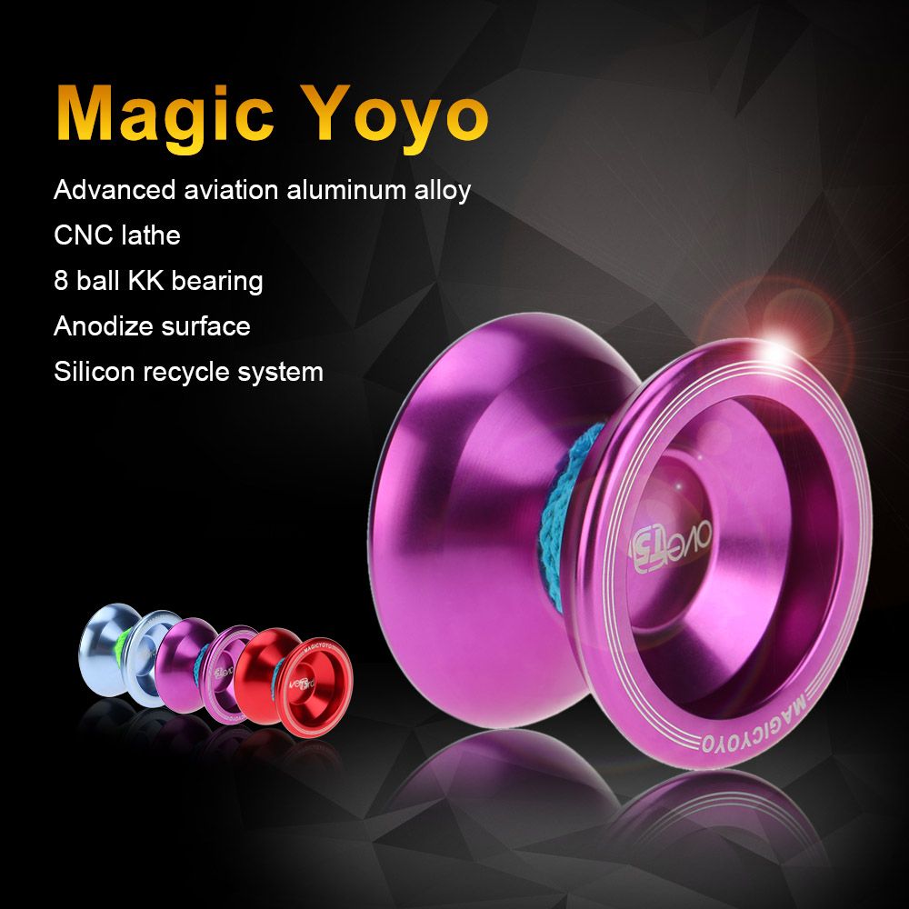 Professional Magic Yoyo T5 Overlord Aluminum Alloy Metal