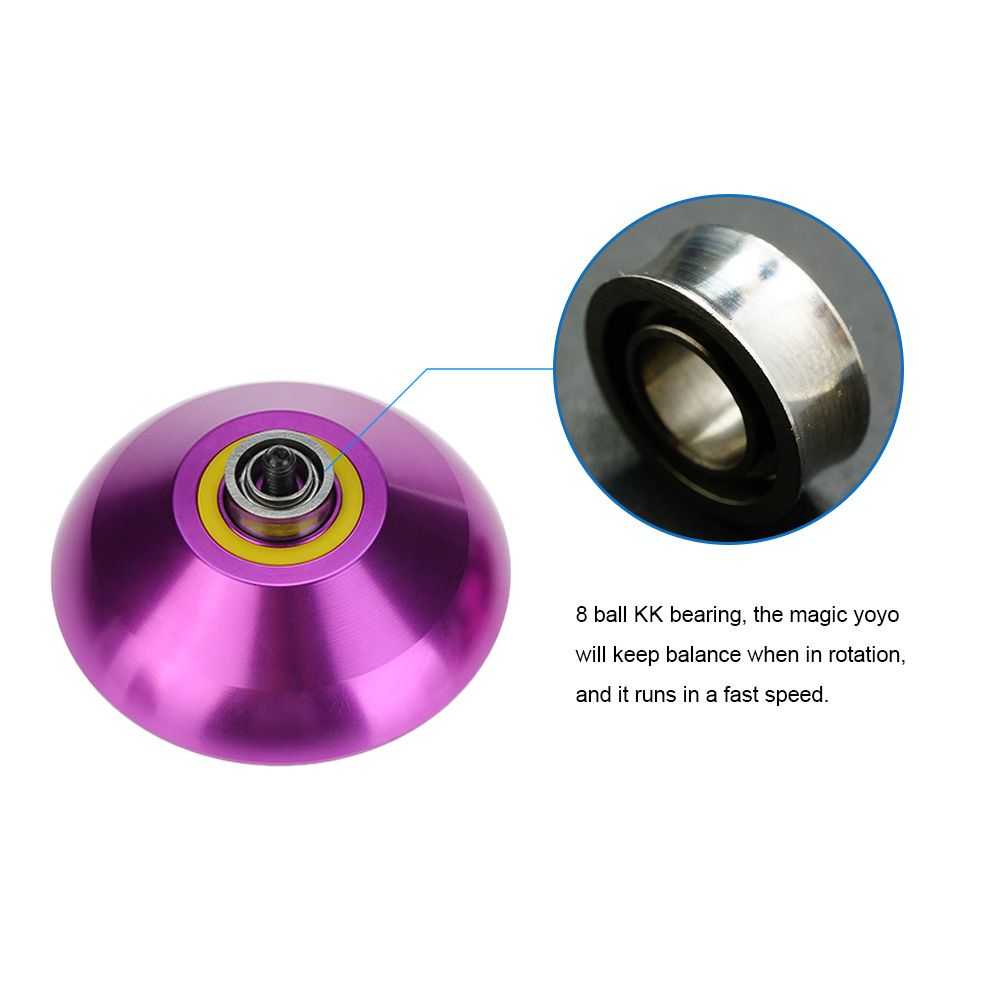 Professional Magic Yoyo T5 Overlord Aluminum Alloy Metal