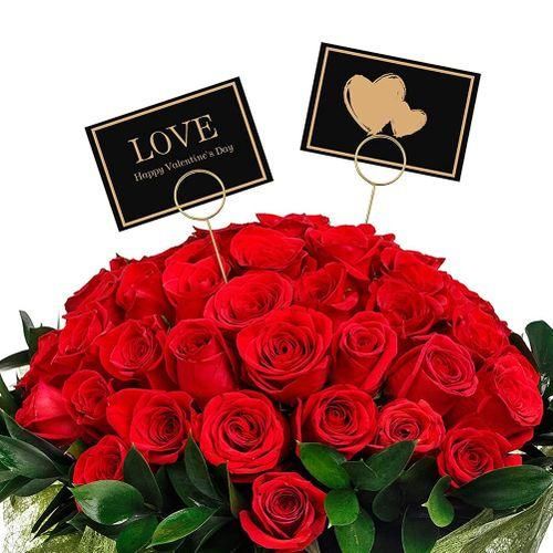 30PCS Metal Wire Floral Place Card Holder,Photo