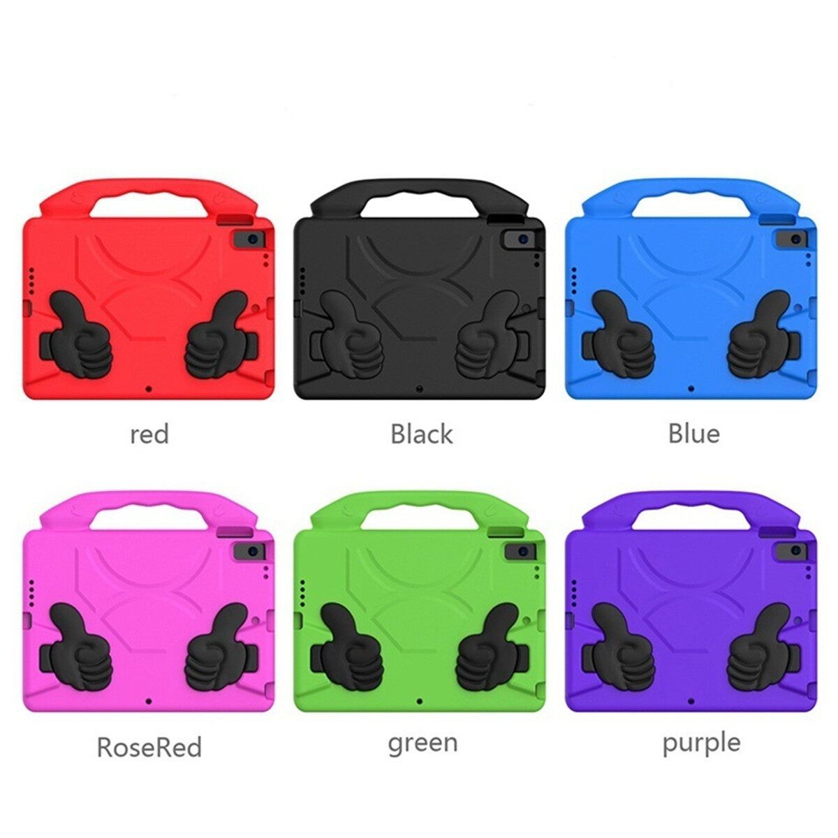 Children Kid Shockroof EVA Safe Stand Case Cover For Iad RO 10.2 An 10.5'' Black