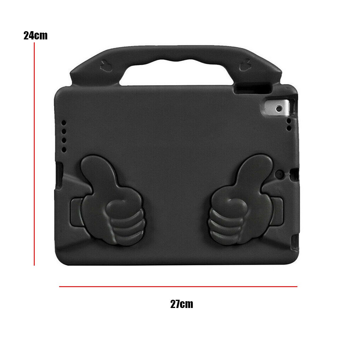Children Kid Shockroof EVA Safe Stand Case Cover For Iad RO 10.2 An 10.5'' Black