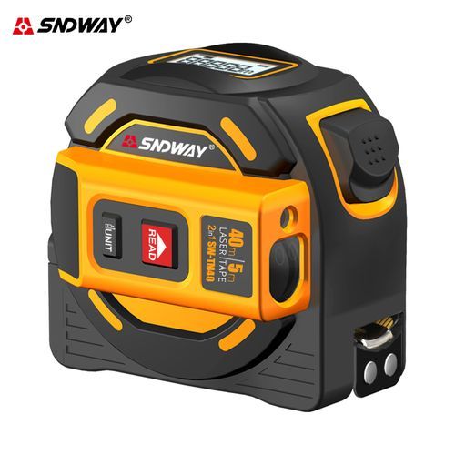 Laser Distance Meter 60M Laser Tape Measure Retractable 5m