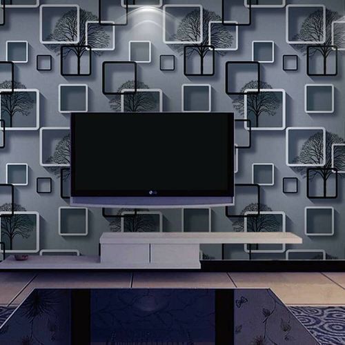 Grey Cedar 3D Effect Wallpaper - 5.3 SQM (Each Roll)