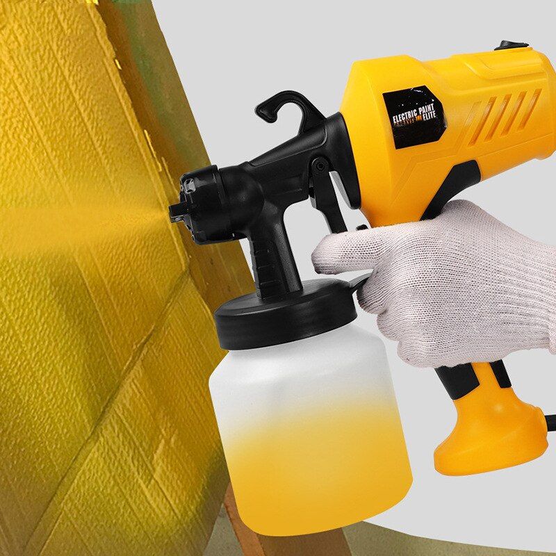 Household Electric Paint Sprayer - Yellow