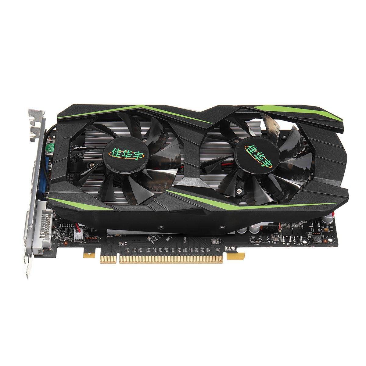 GTX1050Ti 4GB D5 128Bit Game Video Graphics Card HDMI 2 Fan For NVIDIA GeForce