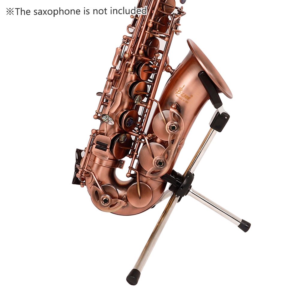 Foldable Saxophone Stand Portable Alto Sax Metal Floor Stand