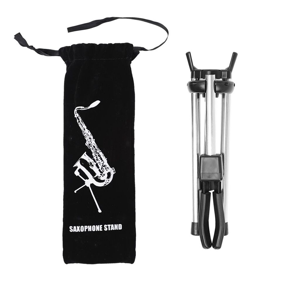 Foldable Saxophone Stand Portable Alto Sax Metal Floor Stand