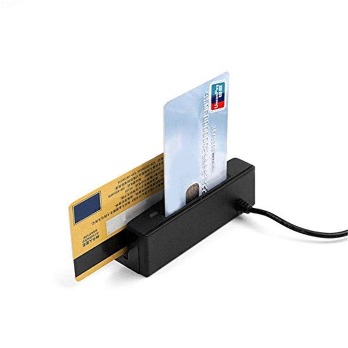 ZCS100-IC USB 3 Tracks Magnetic Stripe Reader EMV Smart IC Reader/ Writer