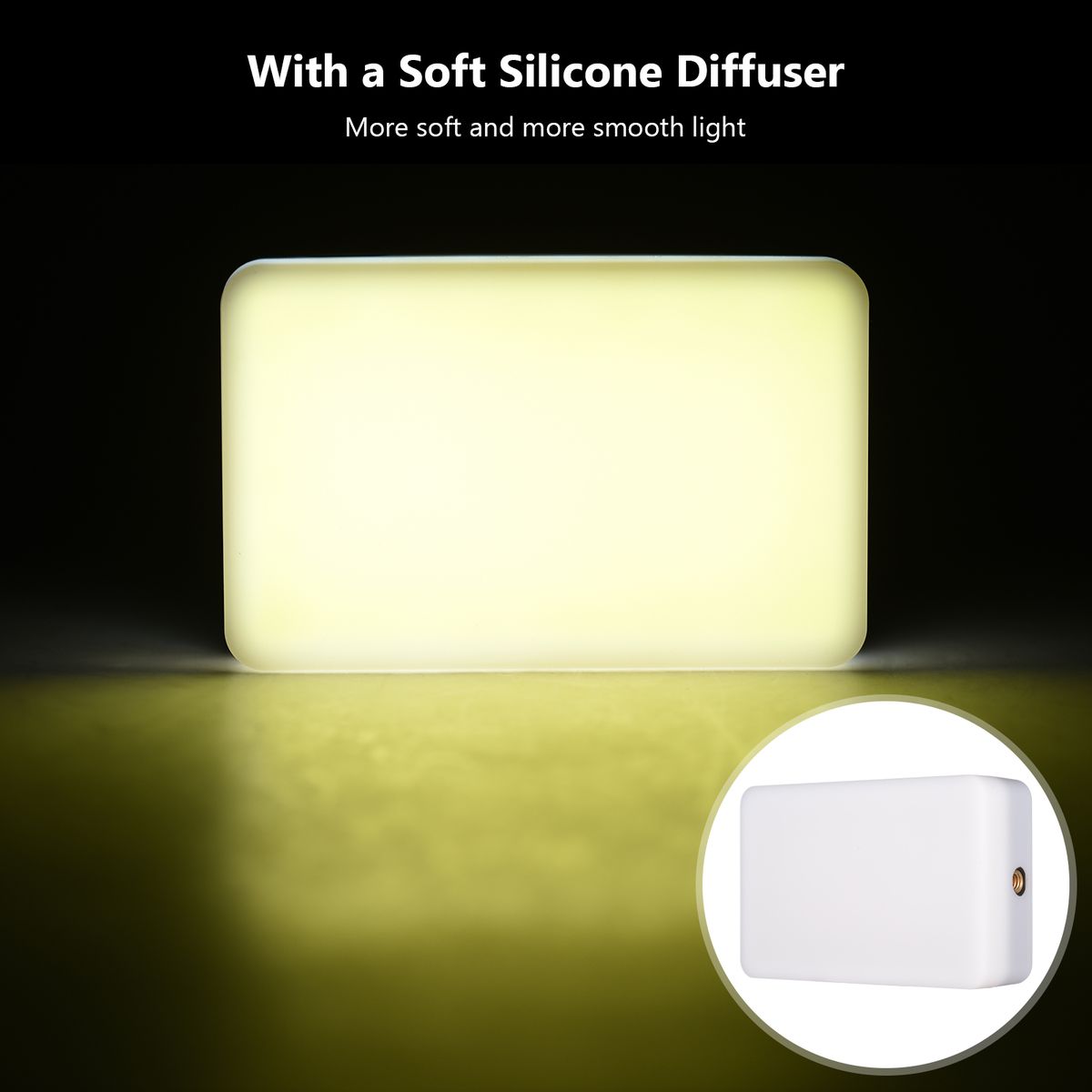 ST120 Pocket LED Video Light Rechargeable Fill Light