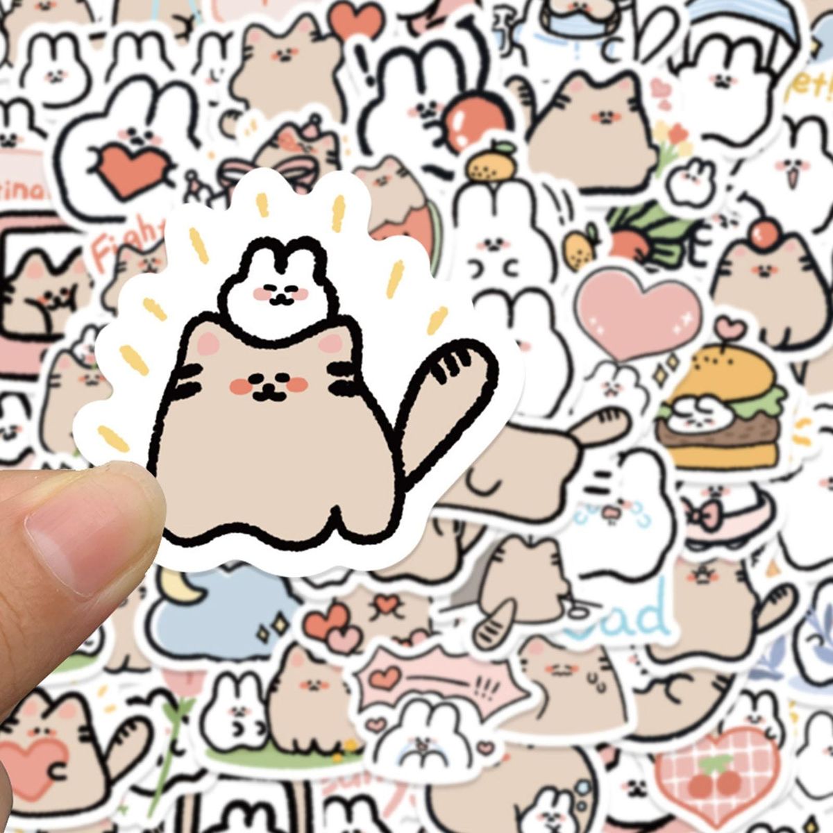 60Pcs Laptop Stickers DIY Phone Laptop Tablet Notebook Graffiti Stickers