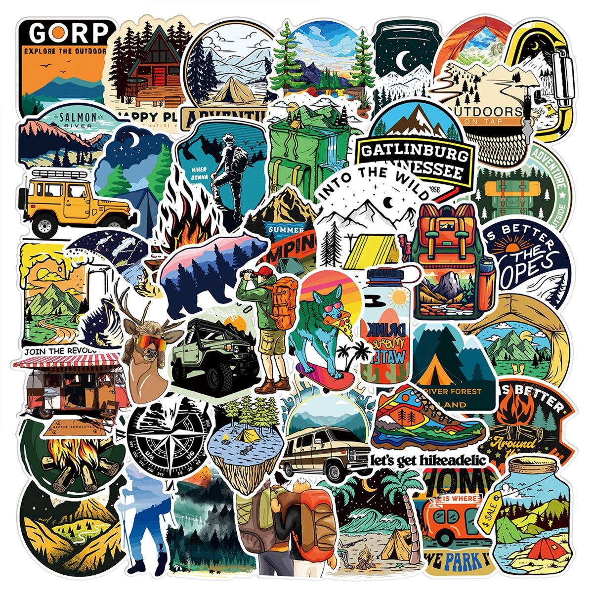 50PcsSet Graffiti Stickers Soft Waterproof Football Cute Sets