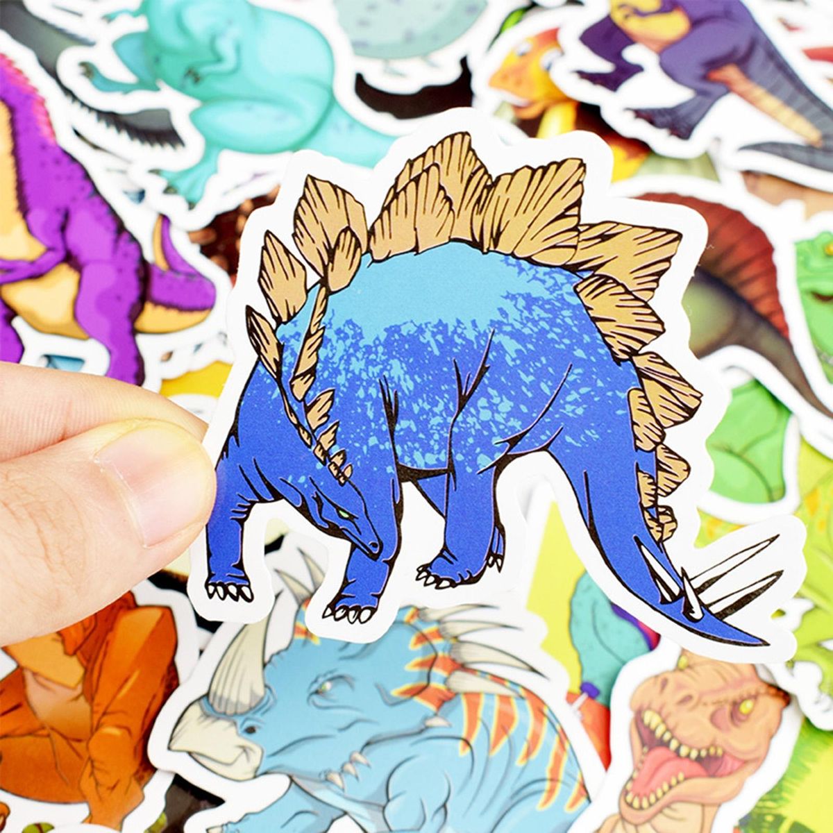 50Pcs Stationery Stickers DIY Phone Laptop Tablet Notebook Graffiti Stickers