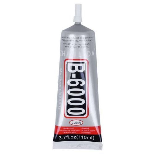 110ml B-6000 Tube Of Adhesive Glue For DIY Ceramics, Metal, Wood, Glass, Telephone Fabric Rhinestones Crystal Craft Flatback Pearl