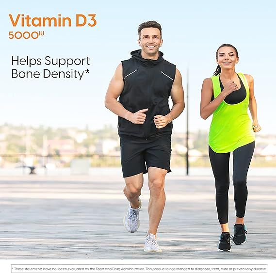 Vitamin D-3 125 Mcg (5,000 IU) - 180 Softgels