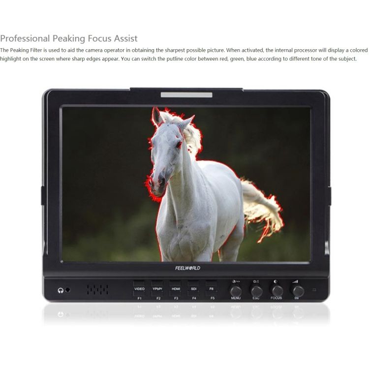 10.1 Inch IPS Screen Director Camera Field Monitor