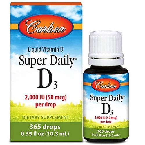 Super Daily D3 2,000 IU (50 Mcg) Per Drop, Vitamin D Drop