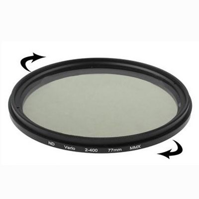77mm ND Fader Neutral Density Adjustable Variable Filter ND-Black