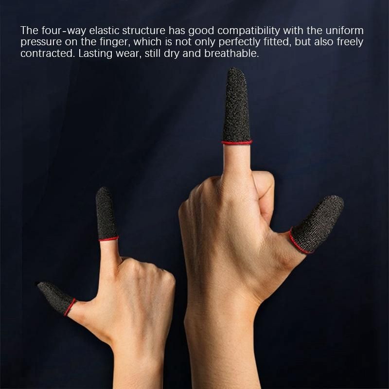 20Pcs Finger Sweat Proof Gaming Sleeves Waterproof Gaming
