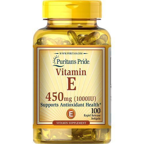 Vitamin E 450mg (1000iu) Antioxidant Protection - 100 Counts