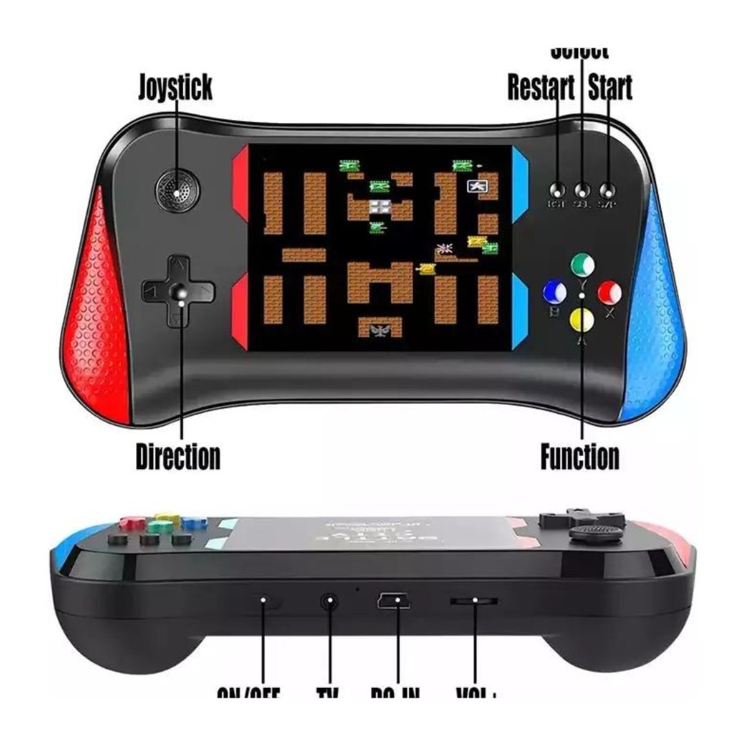 Portable Retro Video Console With 500 Games Inside