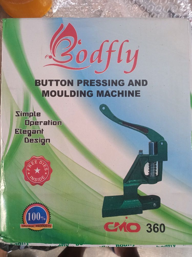 Button Cover/pressing Machine +4 Press Buttons Dice