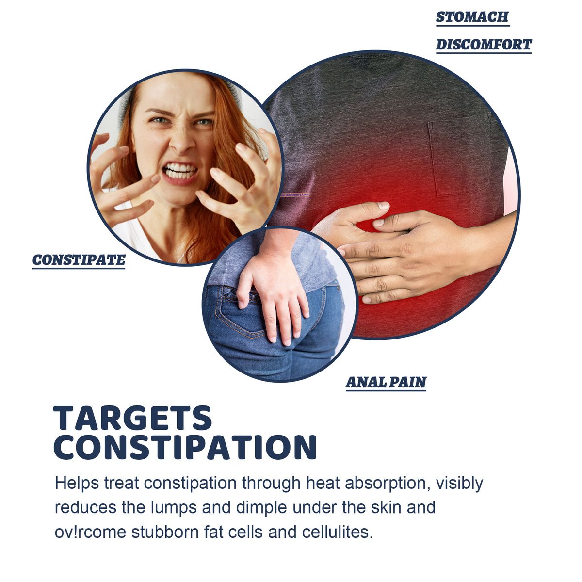 Constipation Relief Patch Promote Digestion Herbal Relief