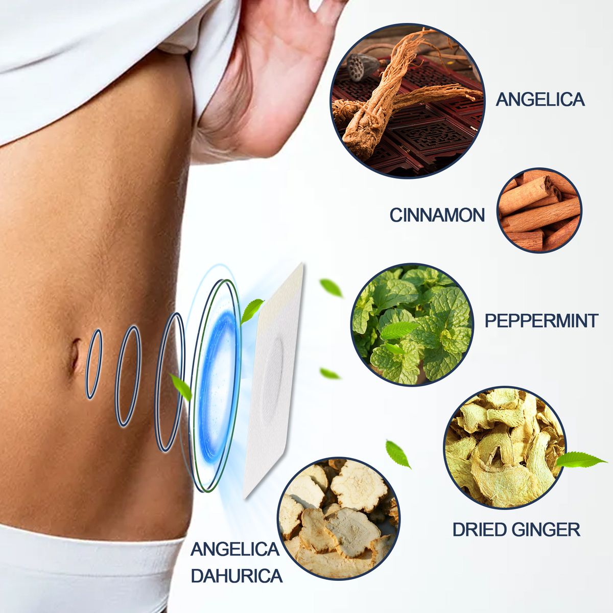 Constipation Relief Patch Promote Digestion Herbal Relief
