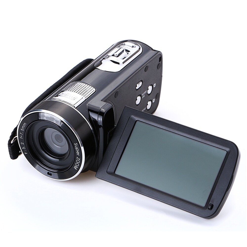 24MP HD 1080P 18X 3.0" Digital DV Camcorder Video Recorder Camera Infrared Night Black