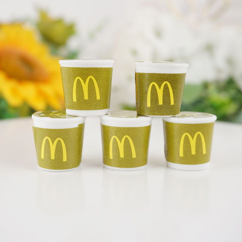 5pcs Miniature Items DollHouse Miniature Simulation KFC