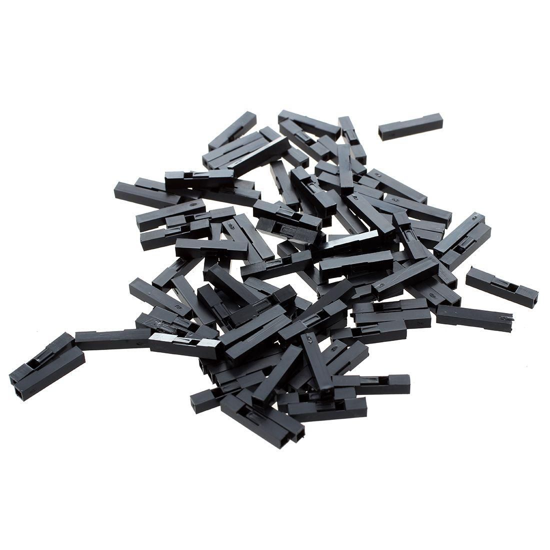 100× 1P female jumper cable Connector 2.54 mm for Arduino