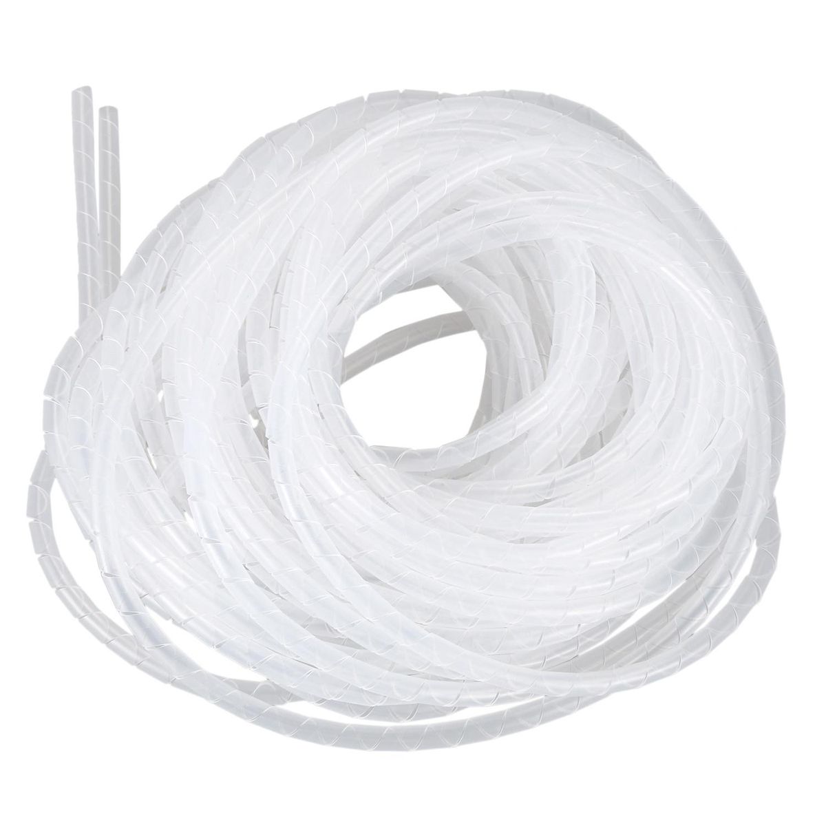 Cable Wire Organizer Manager Spiral Wrap Band 6mm Dia 15M