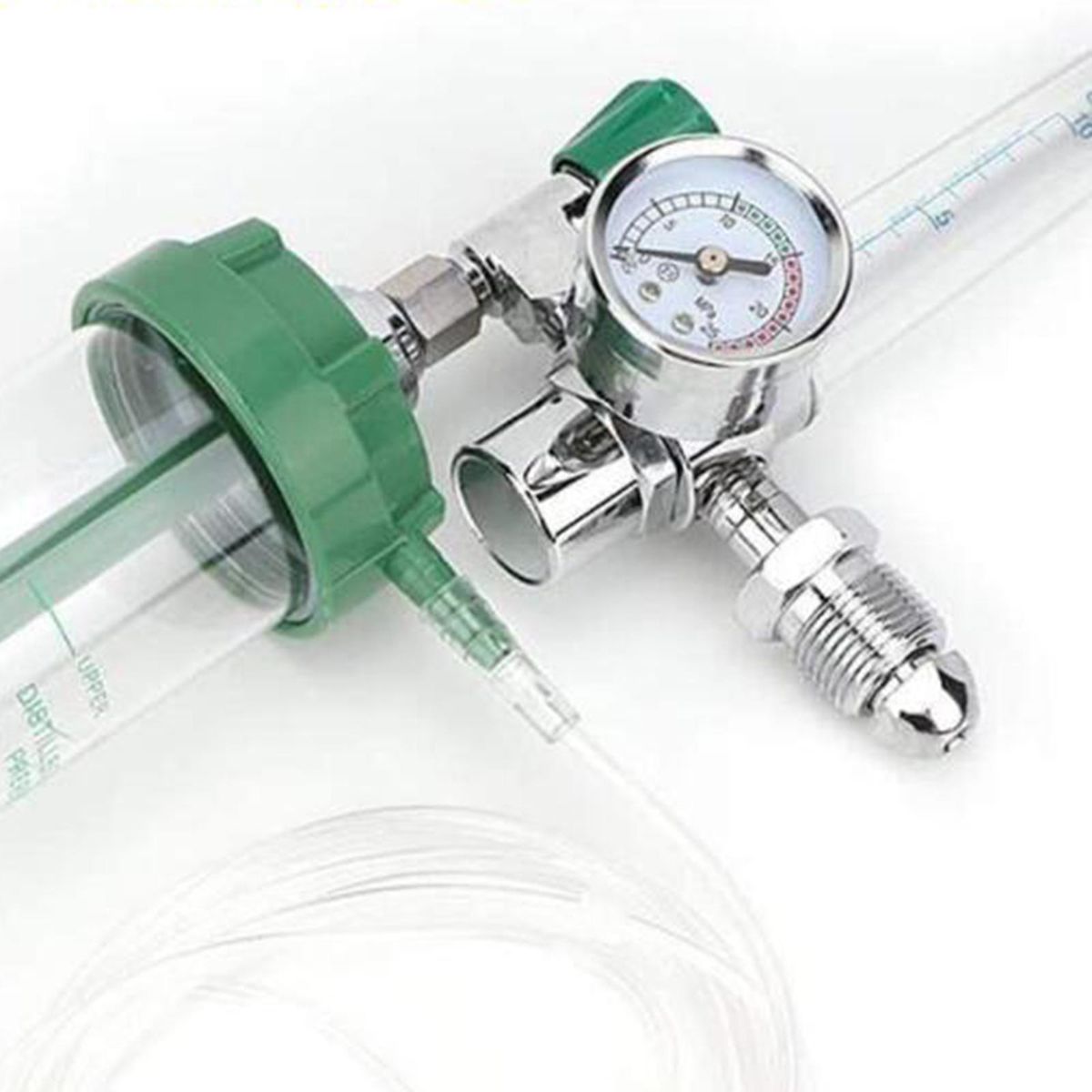 Oxygen Cylinder Regulator Flowmeter Gas  Meter Buoy Type Energy Saving
