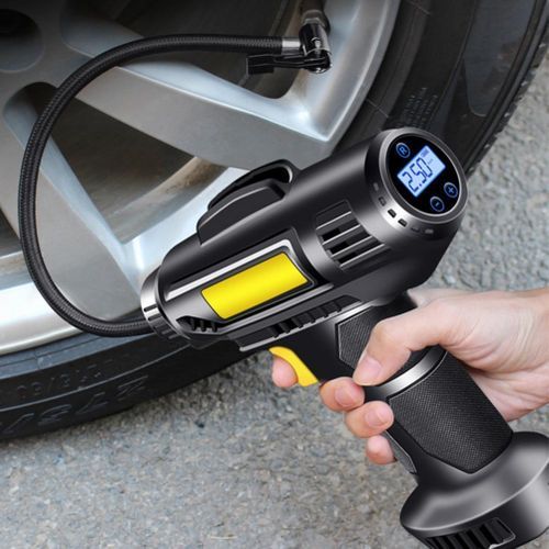 120W Automobile Portable Tire Inflation Pump