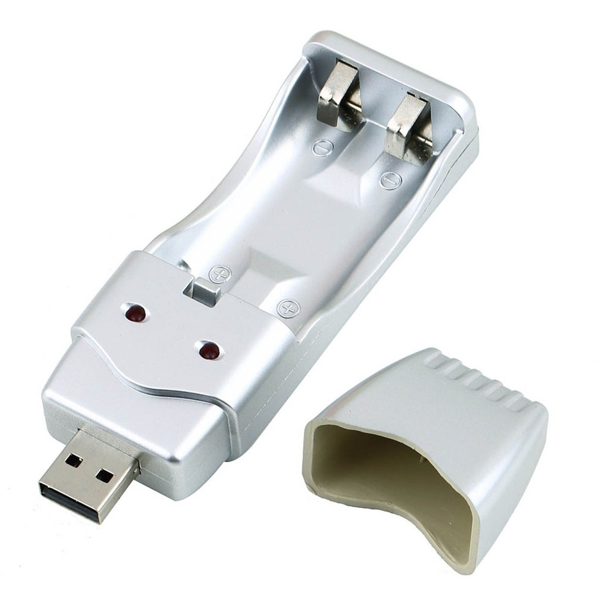 Light Weight Rechargeable NiMH Battery AA AAA High Capacity USB Charger